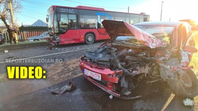 Photo of Impact violent între un autobuz și un autoturism. Trei victime
