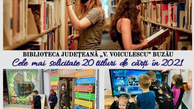Photo of TOP 20: Cele mai cerute cărți de la Biblioteca Județeană „Vasile Voiculescu” Buzău